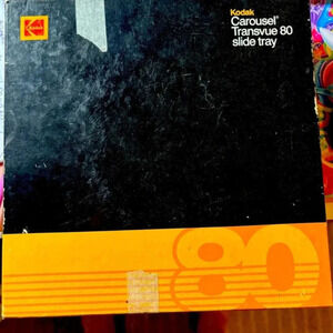 Kodak Carousel Transvue 80 Slide Tray -looks like it’s never been used